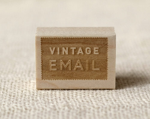 Vintage Email stamp