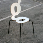 Letter “g” chair