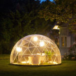 A garden igloo