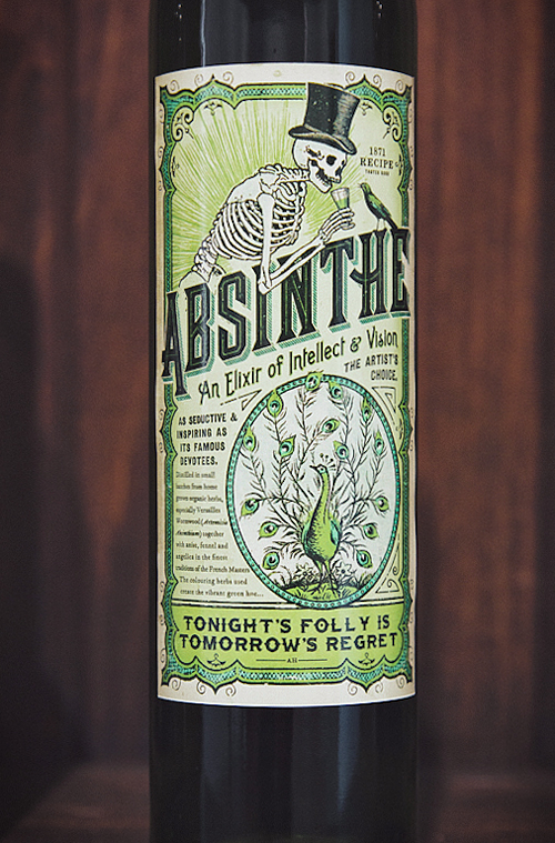 Absinthe Drink Label