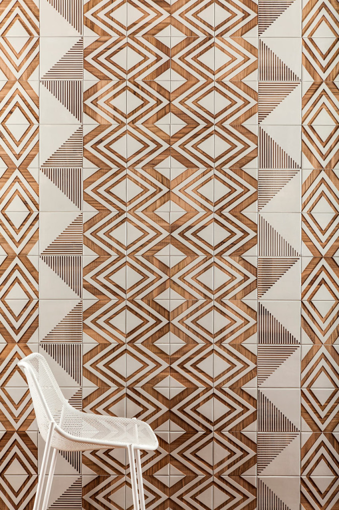 Brasiliana, Tile Collection, tribal style 2