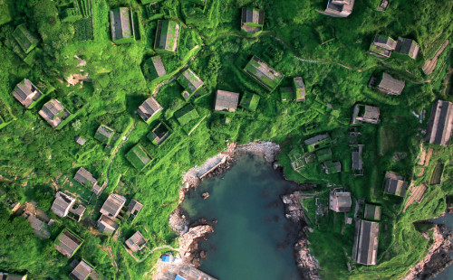 Green ghost town: Nature overtakes an abandoned Chinese village