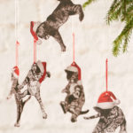 Falling cats ornaments