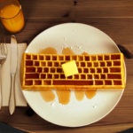 The keyboard waffle iron