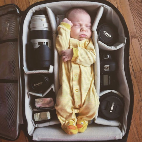 Baby-in photobag