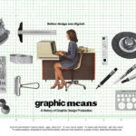 How graphic design production was