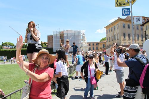 Pisa tourists Seta Zakian