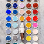 Colorful campaign for Santoni shoes