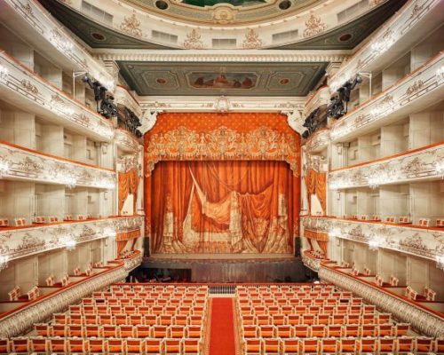  Mikhailovsky Theatre Curtain St Petersburg Russia 2014 David Burdeny