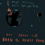 Burn the house down by Oliver Jeffers