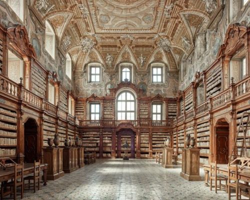 Reading Room Napoli Italy 2016 David Burdeny