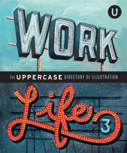 Work/Life: Cover illustration for a book jeff rogers