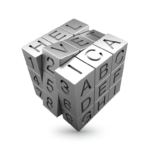 A Helvetica Rubik’s cube