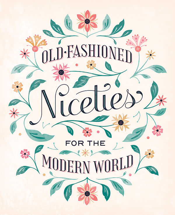 clairice gifford Niceties, lettering design