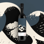 Ploes wine label by Beetroot