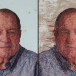 Embroidered portraits by Cayce Zavaglia