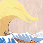 Trump Wave illustration