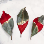 Painted leaves